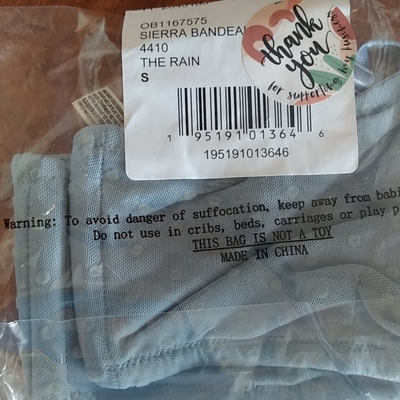 Free People Sierra Bandeau The Rain - Picture 7 of 7